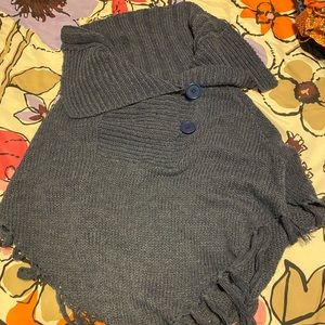 Sweater Poncho